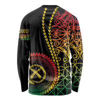 Proudly Ni-Van Sandroing Inspired Classic Style Long Sleeve Shirt LT7 - Polynesian Pride