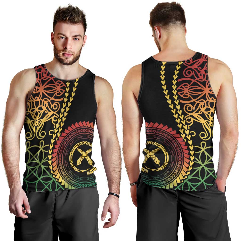 Proudly Ni-Van Sandroing Inspired Classic Style Men Tank Top LT7 - Polynesian Pride