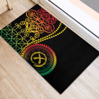 Proudly Ni-Van Sandroing Inspired Classic Style Rubber Doormat LT7 - Polynesian Pride