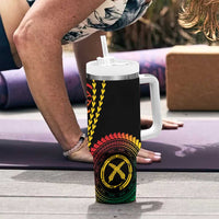 Proudly Ni-Van Sandroing Inspired Classic Style Tumbler With Handle