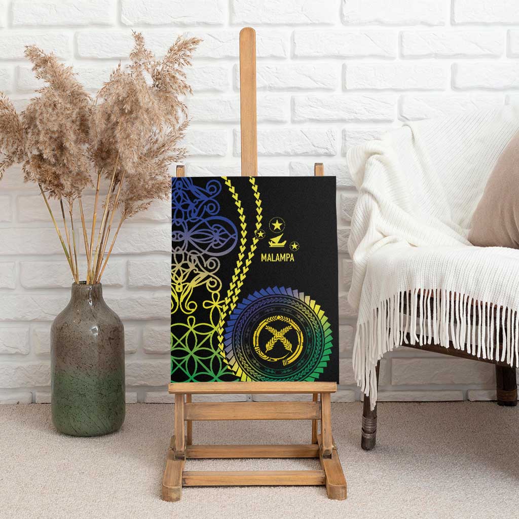 Proudly Ni-Van Sandroing Inspired Canvas Wall Art Malampa Classic Style