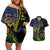 Proudly Ni-Van Sandroing Inspired Couples Matching Off Shoulder Short Dress and Hawaiian Shirt Malampa Classic Style
