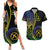 Proudly Ni-Van Sandroing Inspired Couples Matching Summer Maxi Dress and Hawaiian Shirt Malampa Classic Style