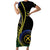 Proudly Ni-Van Sandroing Inspired Family Matching Short Sleeve Bodycon Dress and Hawaiian Shirt Malampa Classic Style