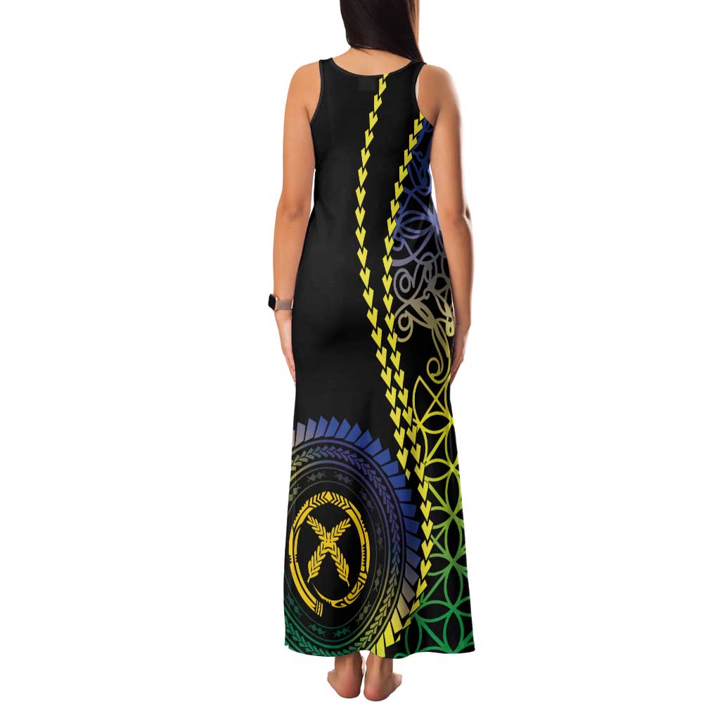 Proudly Ni-Van Sandroing Inspired Family Matching Tank Maxi Dress and Hawaiian Shirt Malampa Classic Style