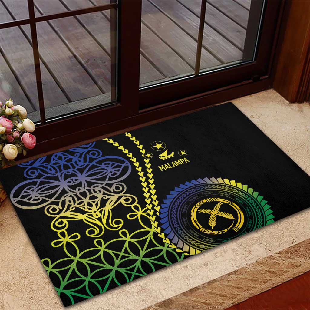 Proudly Ni-Van Sandroing Inspired Rubber Doormat Malampa Classic Style