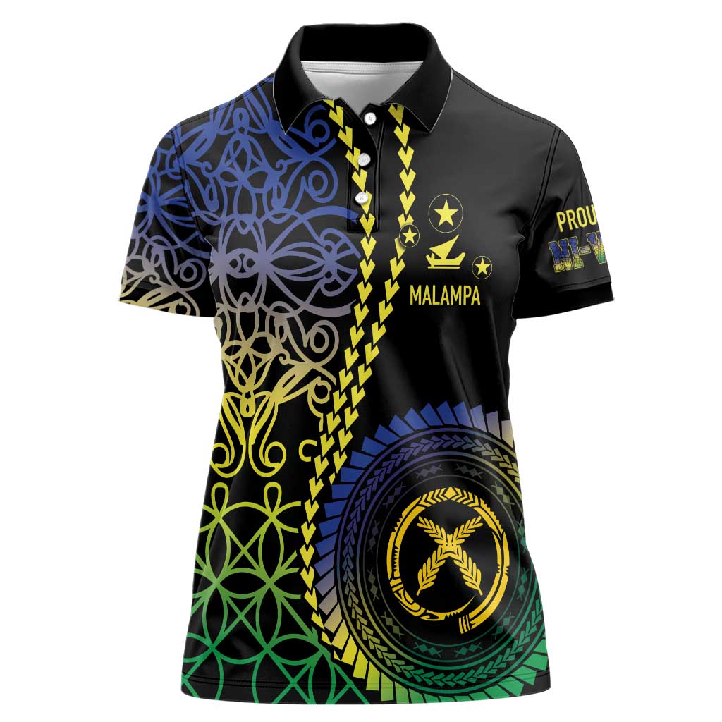 Proudly Ni-Van Sandroing Inspired Women Polo Shirt Malampa Classic Style