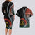 Proudly Ni-Van Sandroing Inspired Couples Matching Long Sleeve Bodycon Dress and Hawaiian Shirt Penama Classic Style