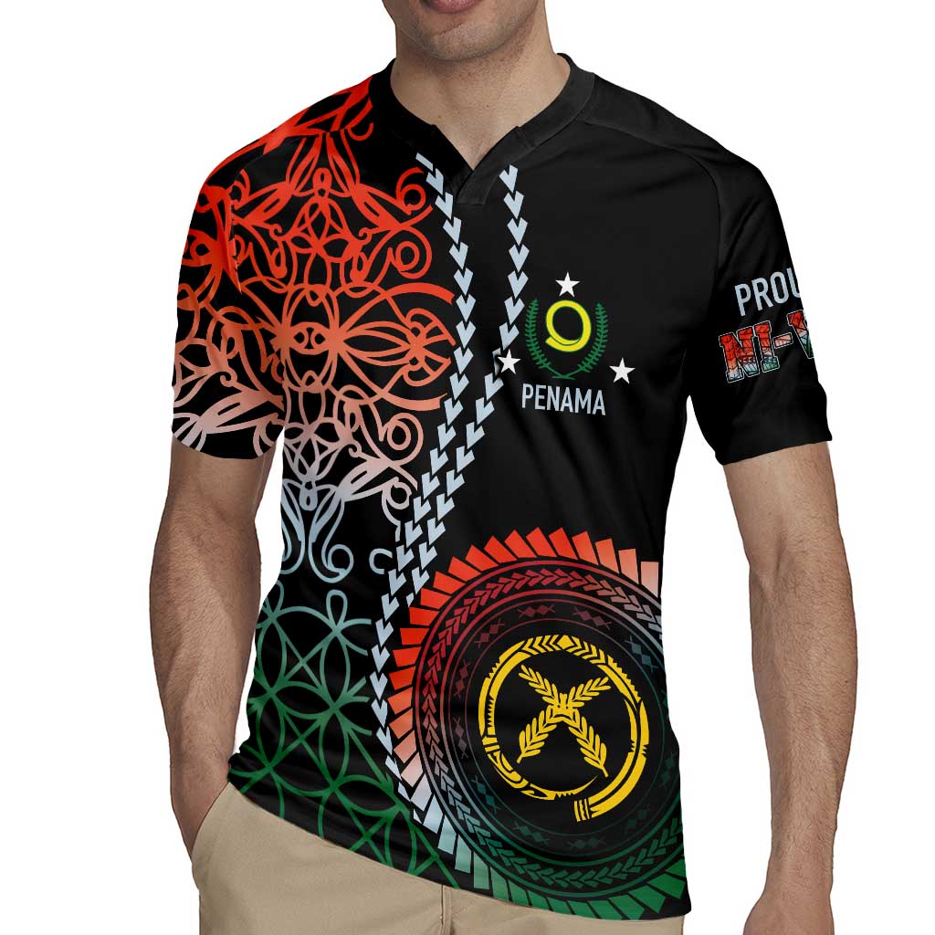 Proudly Ni-Van Sandroing Inspired Rugby Jersey Penama Classic Style LT7 - Polynesian Pride