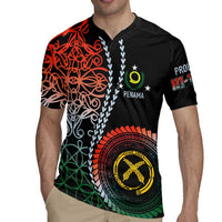 Proudly Ni-Van Sandroing Inspired Rugby Jersey Penama Classic Style LT7 - Polynesian Pride