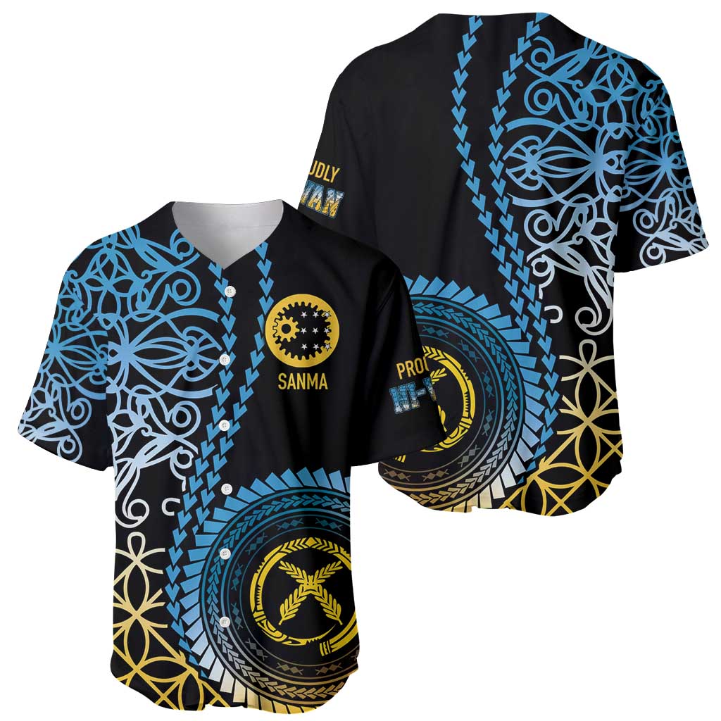 Proudly Ni-Van Sandroing Inspired Baseball Jersey Sanma Classic Style LT7 - Polynesian Pride
