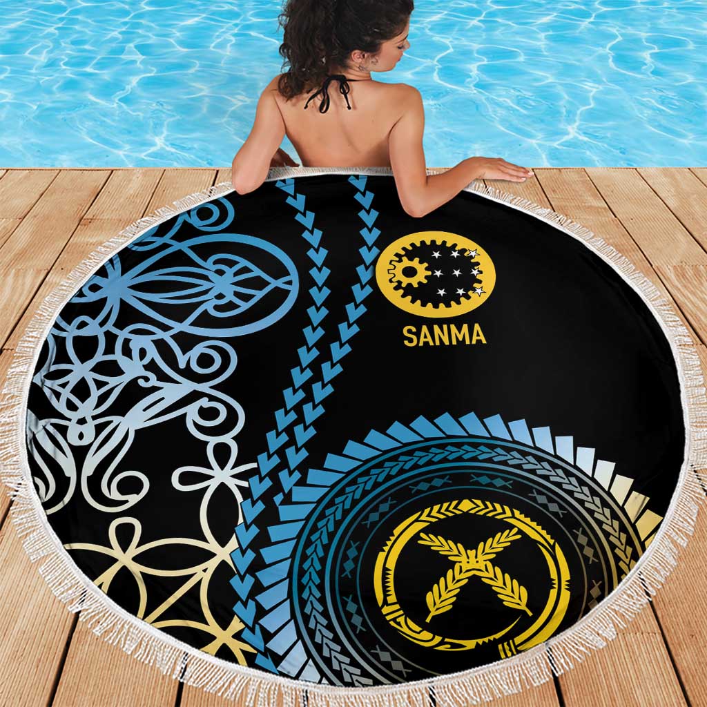 Proudly Ni-Van Sandroing Inspired Beach Blanket Sanma Classic Style