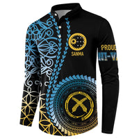 Proudly Ni-Van Sandroing Inspired Button Sweatshirt Sanma Classic Style LT7 - Polynesian Pride