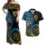 Proudly Ni-Van Sandroing Inspired Couples Matching Off Shoulder Maxi Dress and Hawaiian Shirt Sanma Classic Style