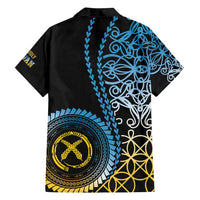 Proudly Ni-Van Sandroing Inspired Family Matching Long Sleeve Bodycon Dress and Hawaiian Shirt Sanma Classic Style LT7 - Polynesian Pride