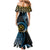 Proudly Ni-Van Sandroing Inspired Family Matching Mermaid Dress and Hawaiian Shirt Sanma Classic Style
