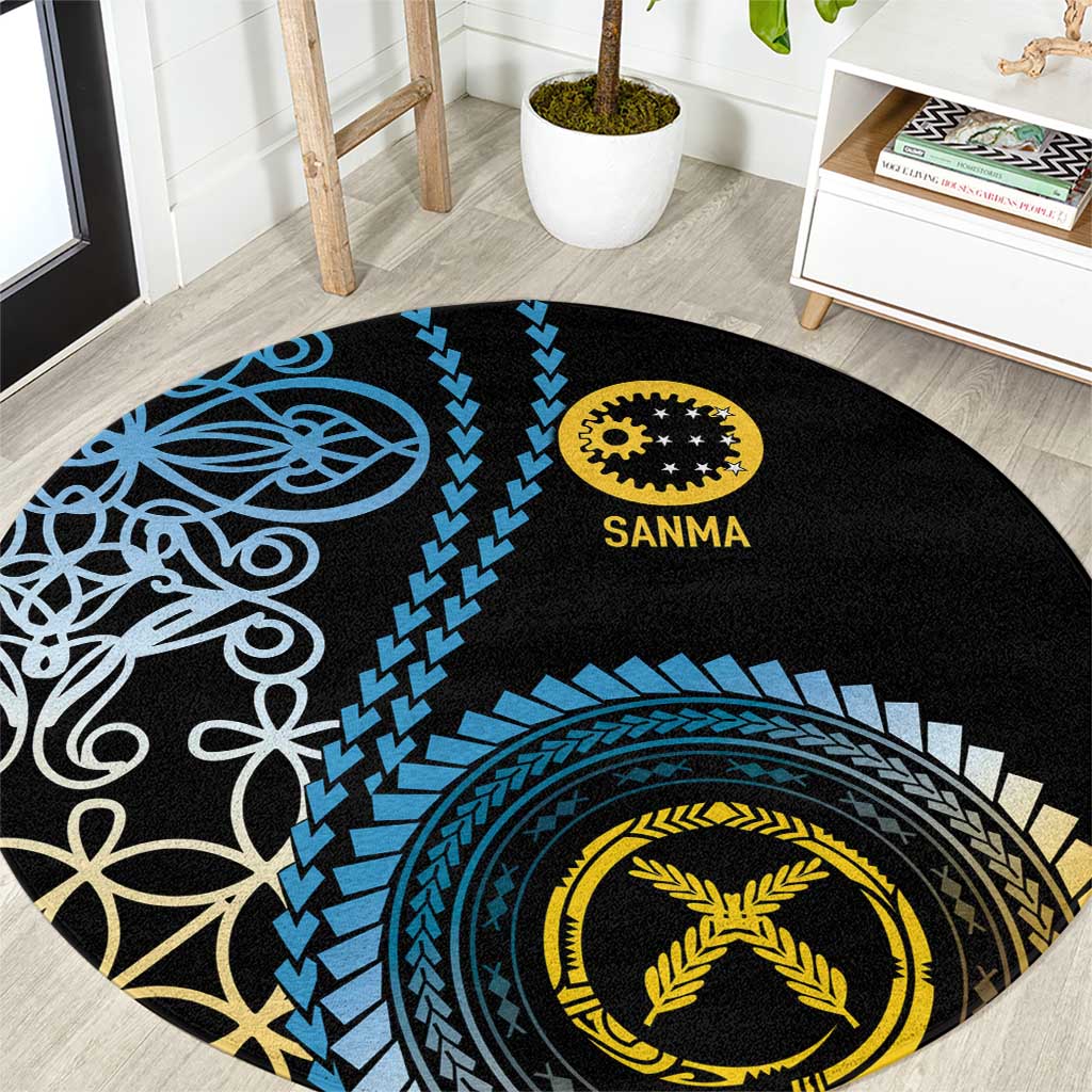 Proudly Ni-Van Sandroing Inspired Round Carpet Sanma Classic Style