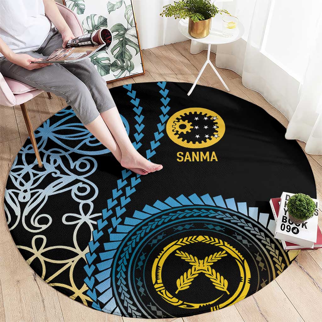 Proudly Ni-Van Sandroing Inspired Round Carpet Sanma Classic Style
