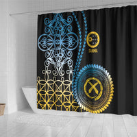 Proudly Ni-Van Sandroing Inspired Shower Curtain Sanma Classic Style