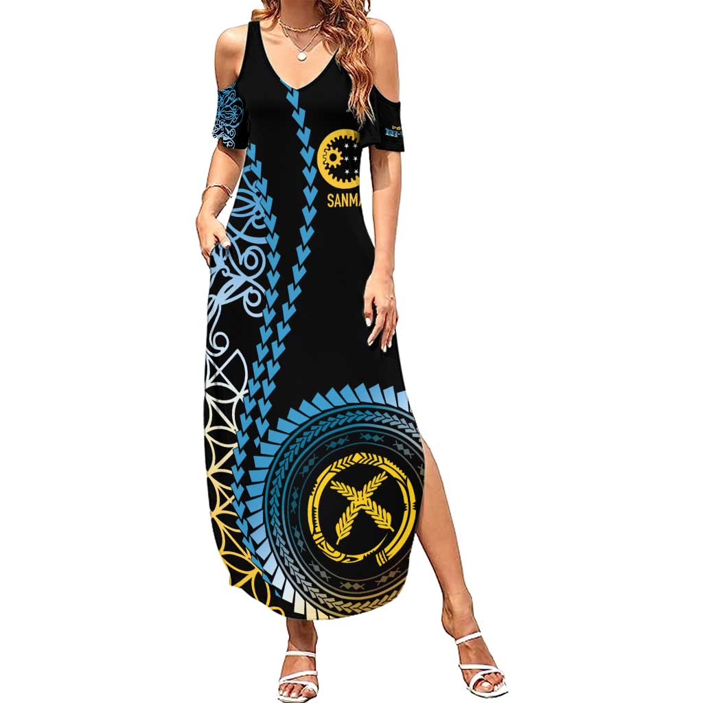 Proudly Ni-Van Sandroing Inspired Summer Maxi Dress Sanma Classic Style