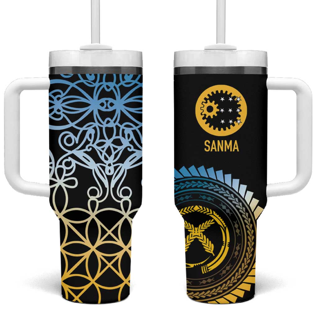 Proudly Ni-Van Sandroing Inspired Tumbler With Handle Sanma Classic Style