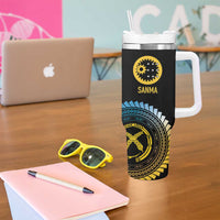 Proudly Ni-Van Sandroing Inspired Tumbler With Handle Sanma Classic Style