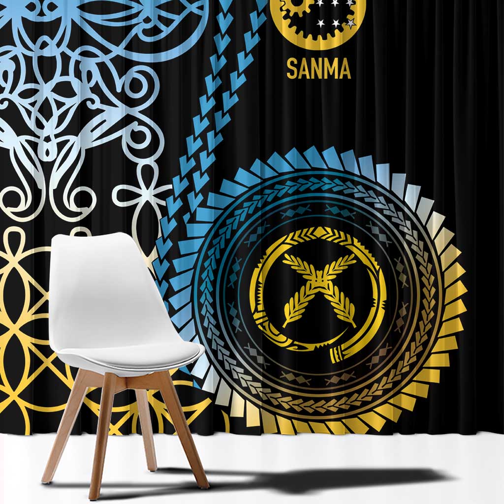 Proudly Ni-Van Sandroing Inspired Window Curtain Sanma Classic Style