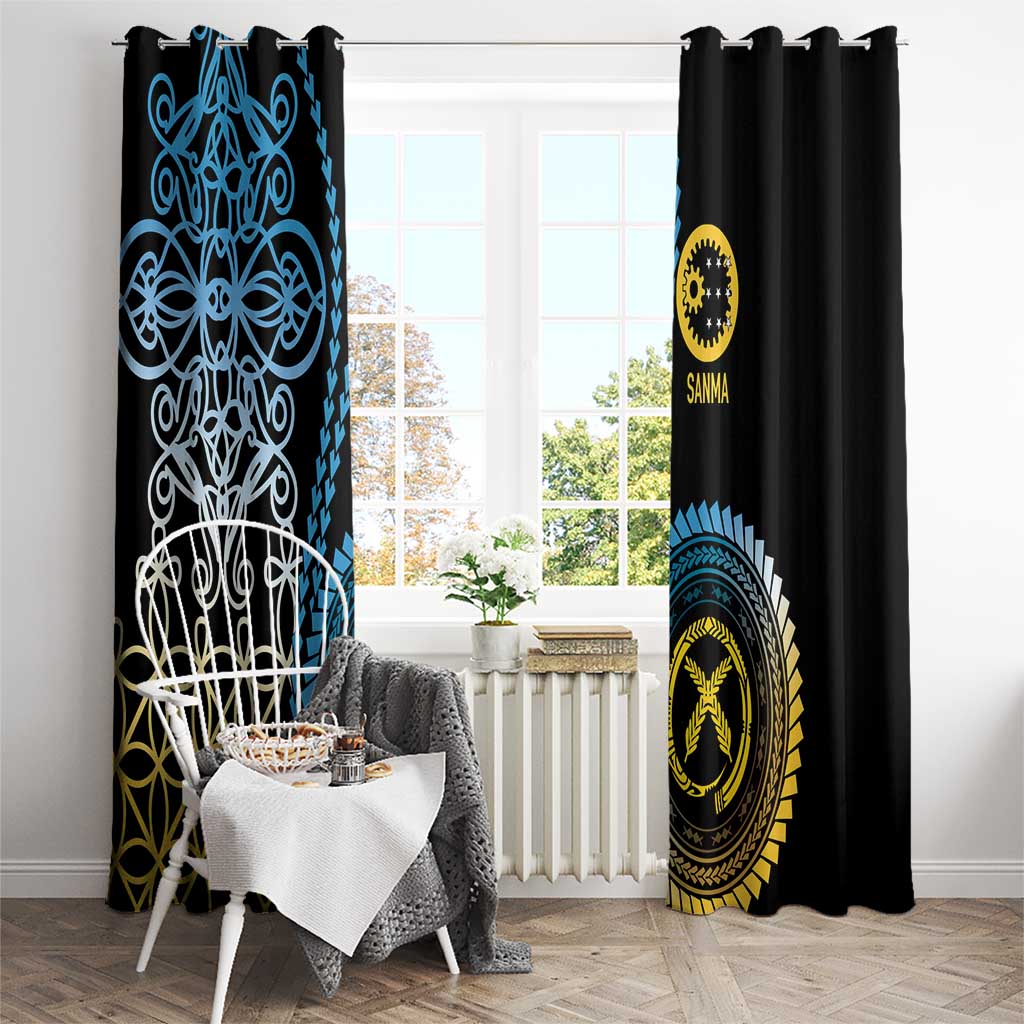 Proudly Ni-Van Sandroing Inspired Window Curtain Sanma Classic Style