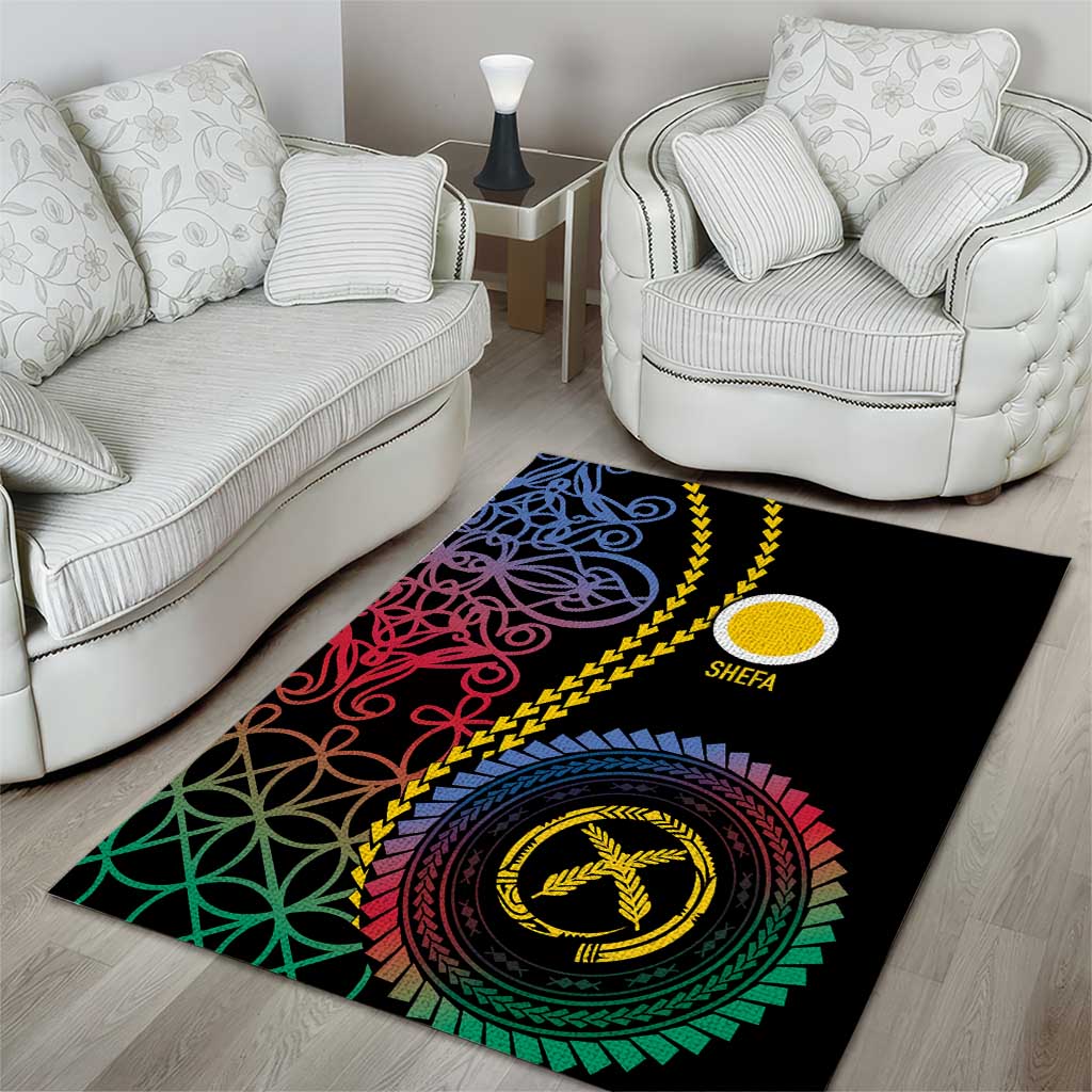 Proudly Ni-Van Sandroing Inspired Area Rug Shefa Classic Style