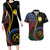 Proudly Ni-Van Sandroing Inspired Couples Matching Long Sleeve Bodycon Dress and Hawaiian Shirt Shefa Classic Style