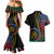 Proudly Ni-Van Sandroing Inspired Couples Matching Mermaid Dress and Hawaiian Shirt Shefa Classic Style