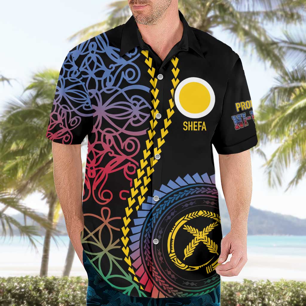 Proudly Ni-Van Sandroing Inspired Hawaiian Shirt Shefa Classic Style