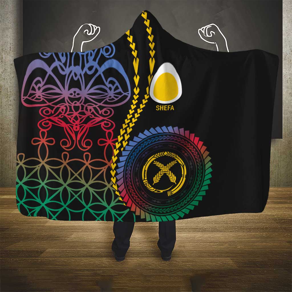 Proudly Ni-Van Sandroing Inspired Hooded Blanket Shefa Classic Style