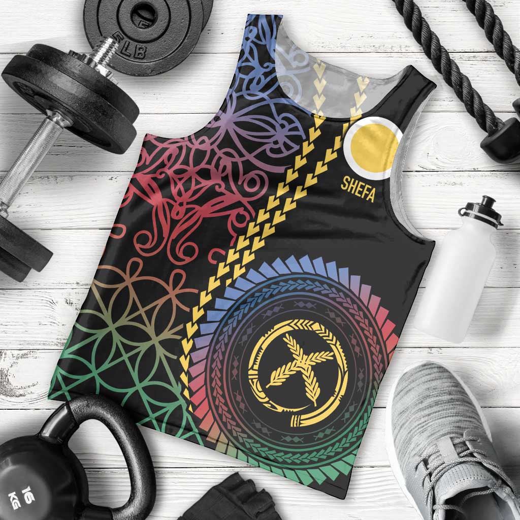 Proudly Ni-Van Sandroing Inspired Men Tank Top Shefa Classic Style LT7 - Polynesian Pride