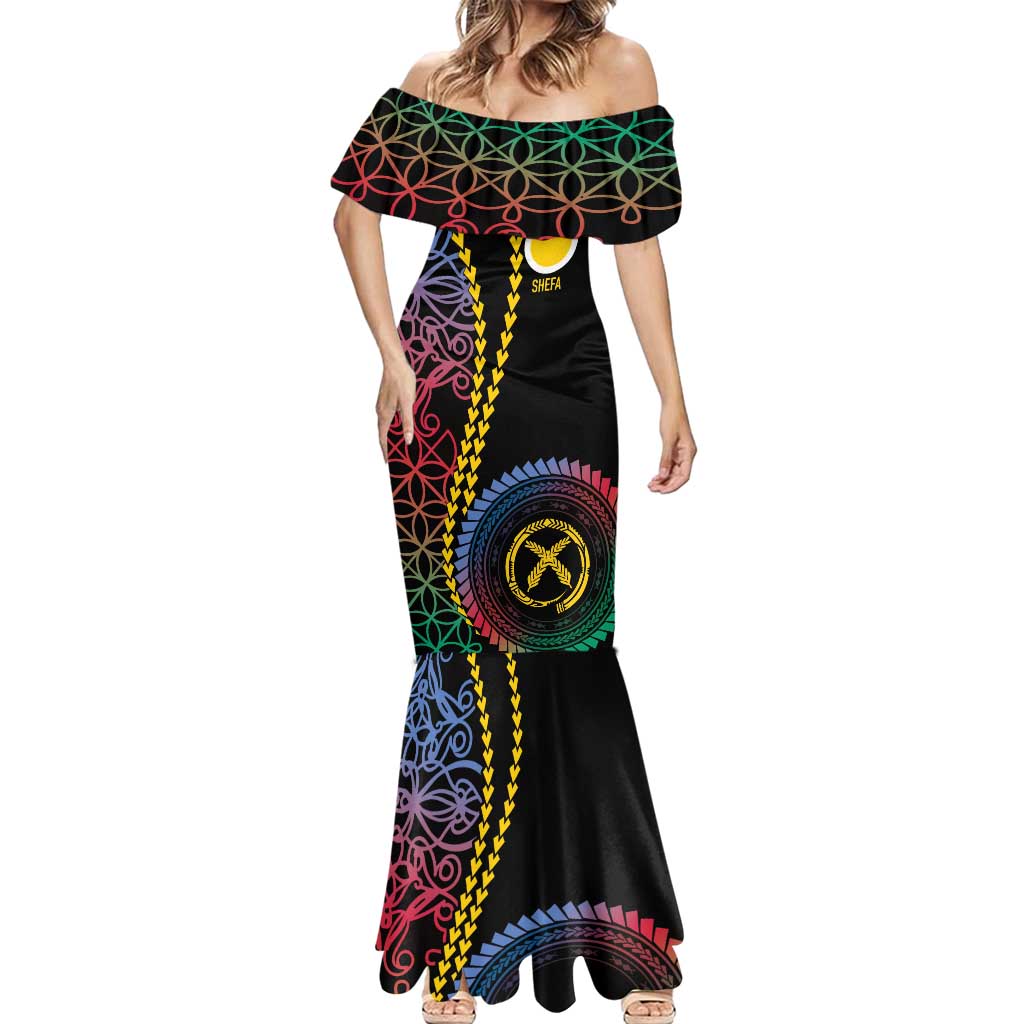 Proudly Ni-Van Sandroing Inspired Mermaid Dress Shefa Classic Style