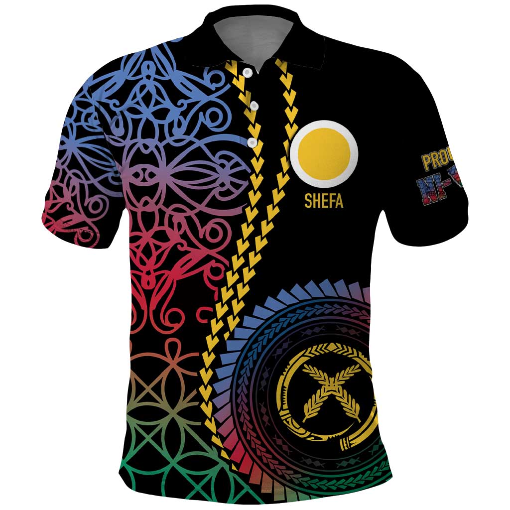 Proudly Ni-Van Sandroing Inspired Polo Shirt Shefa Classic Style
