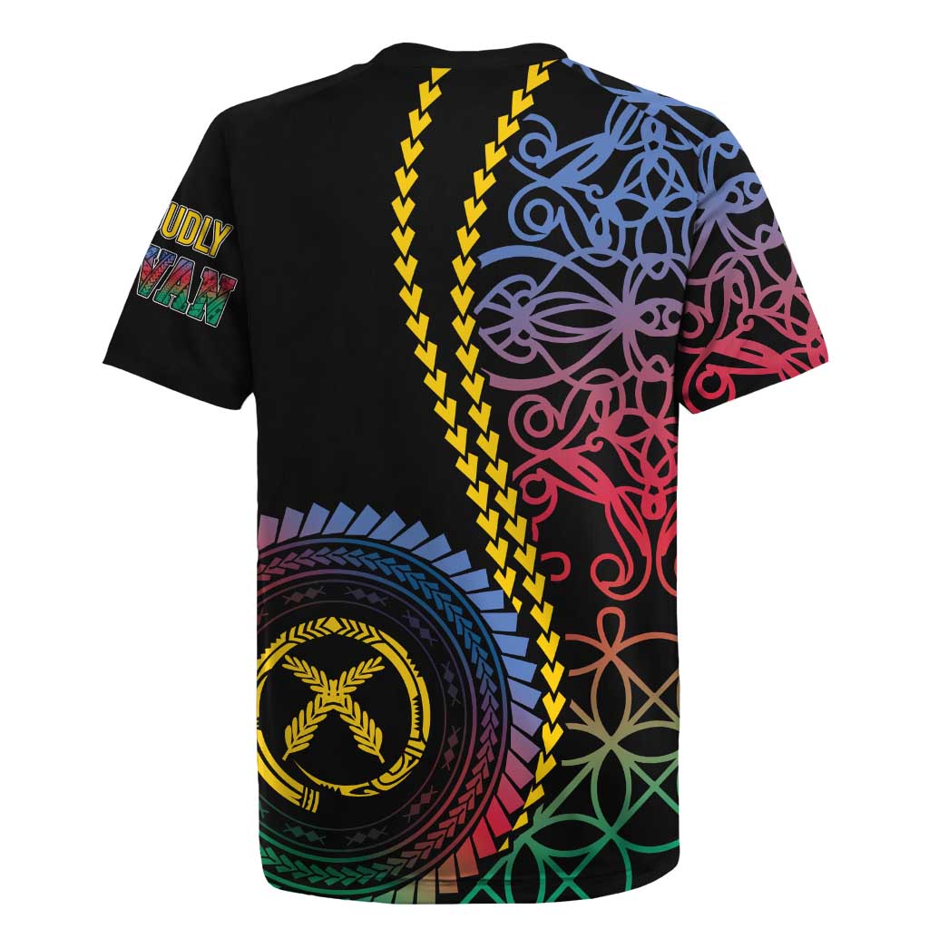 Proudly Ni-Van Sandroing Inspired Rugby Jersey Shefa Classic Style LT7 - Polynesian Pride