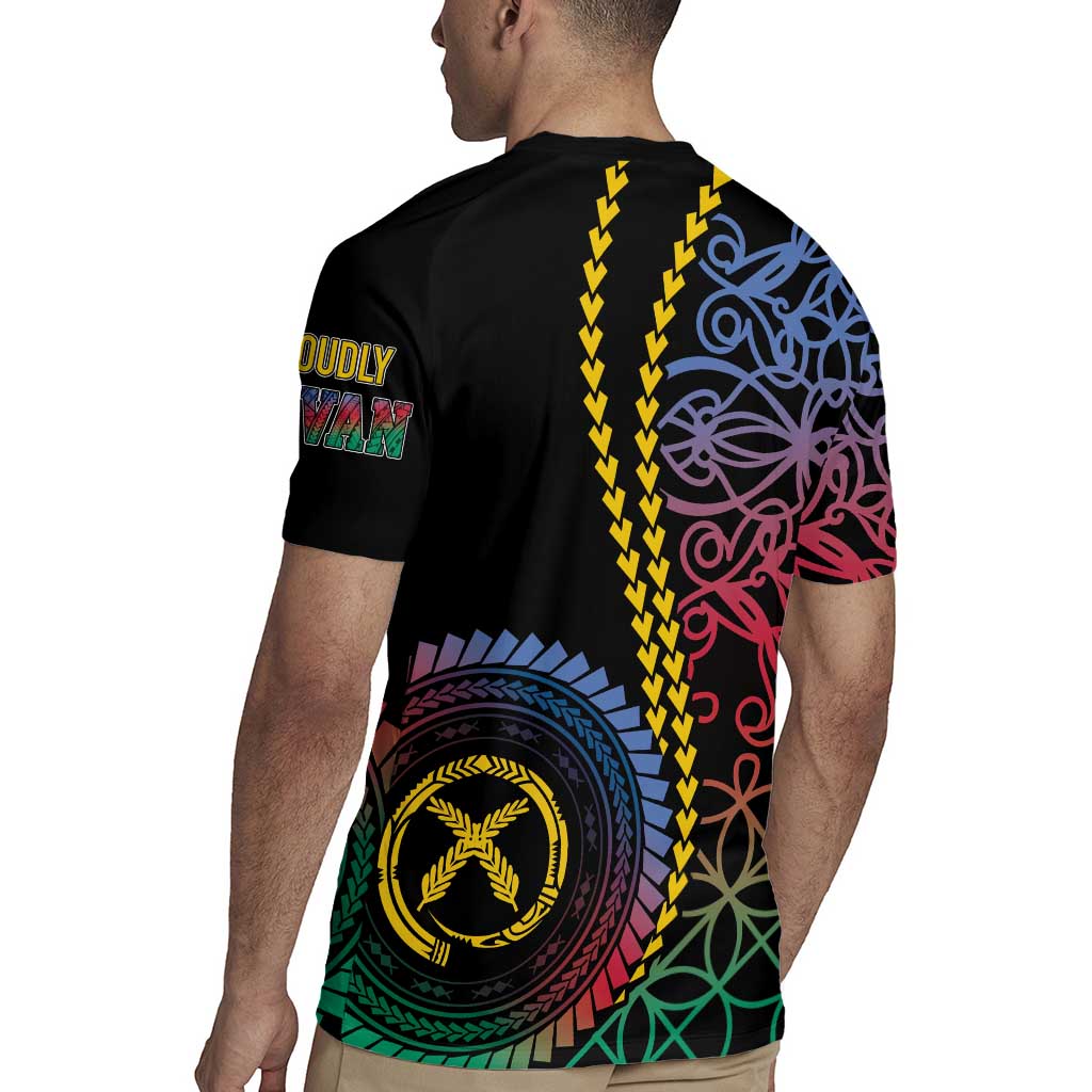 Proudly Ni-Van Sandroing Inspired Rugby Jersey Shefa Classic Style LT7 - Polynesian Pride