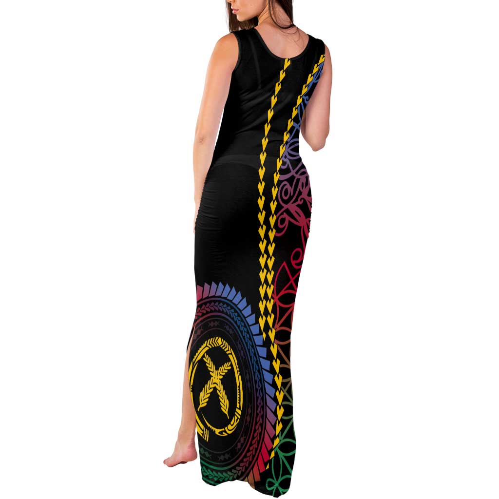 Proudly Ni-Van Sandroing Inspired Tank Maxi Dress Shefa Classic Style