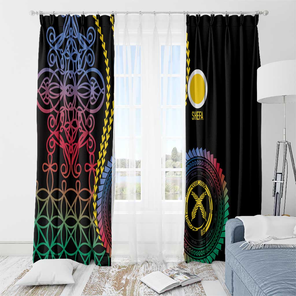 Proudly Ni-Van Sandroing Inspired Window Curtain Shefa Classic Style