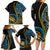 Proudly Ni-Van Sandroing Inspired Family Matching Long Sleeve Bodycon Dress and Hawaiian Shirt Torba Classic Style