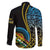 Proudly Ni-Van Sandroing Inspired Family Matching Long Sleeve Bodycon Dress and Hawaiian Shirt Torba Classic Style