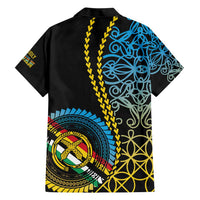 Proudly Ni-Van Sandroing Inspired Family Matching Short Sleeve Bodycon Dress and Hawaiian Shirt Torba Classic Style LT7 - Polynesian Pride