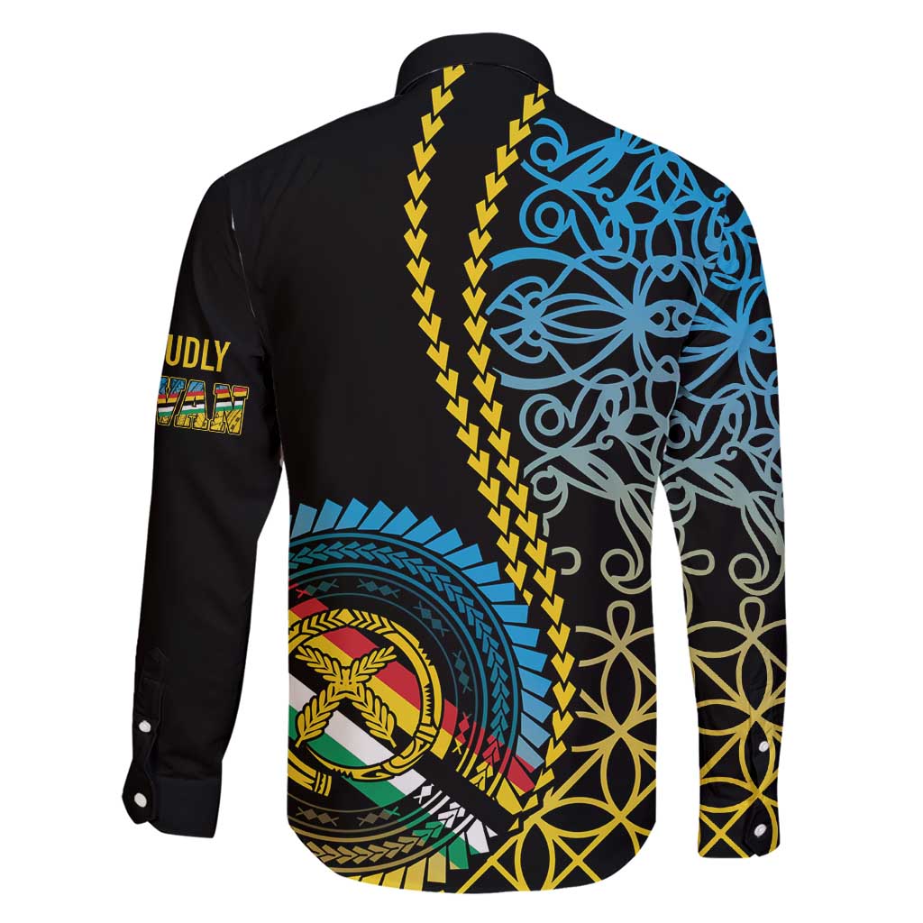 Proudly Ni-Van Sandroing Inspired Family Matching Short Sleeve Bodycon Dress and Hawaiian Shirt Torba Classic Style LT7 - Polynesian Pride