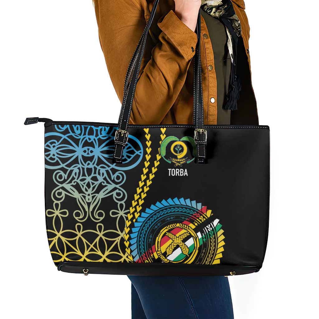 Proudly Ni-Van Sandroing Inspired Leather Tote Bag Torba Classic Style