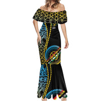 Proudly Ni-Van Sandroing Inspired Mermaid Dress Torba Classic Style LT7 - Polynesian Pride