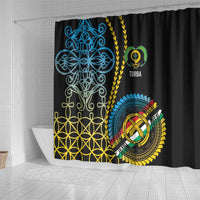Proudly Ni-Van Sandroing Inspired Shower Curtain Torba Classic Style