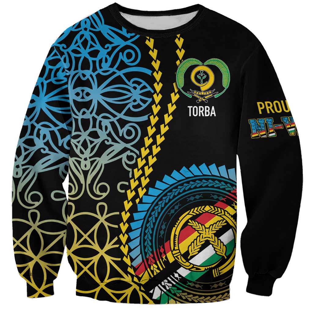 Proudly Ni-Van Sandroing Inspired Sweatshirt Torba Classic Style LT7 Unisex Colorful - Polynesian Pride