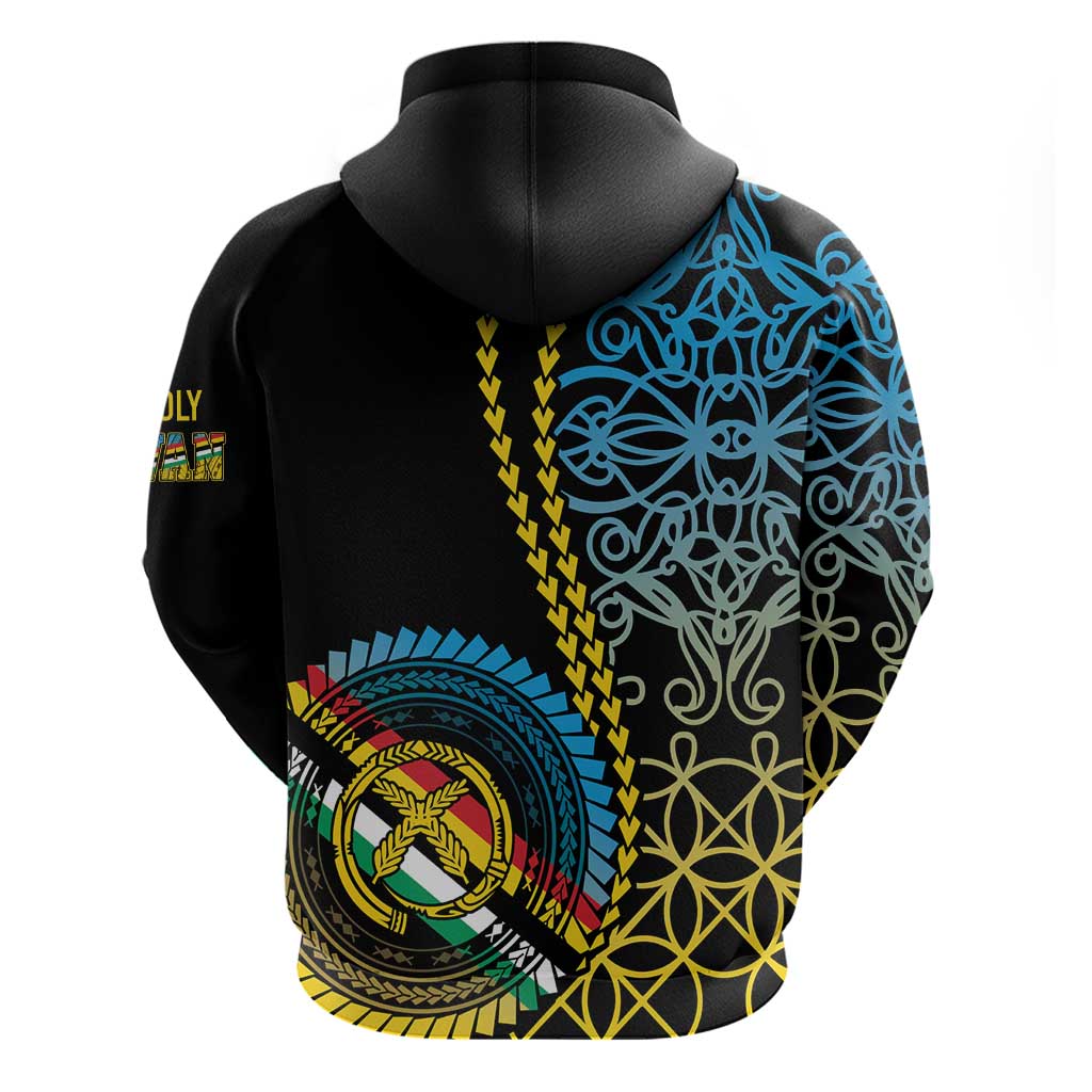 Proudly Ni-Van Sandroing Inspired Zip Hoodie Torba Classic Style LT7 - Polynesian Pride