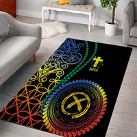 Proudly Ni-Van Sandroing Inspired Area Rug Tafea Classic Style